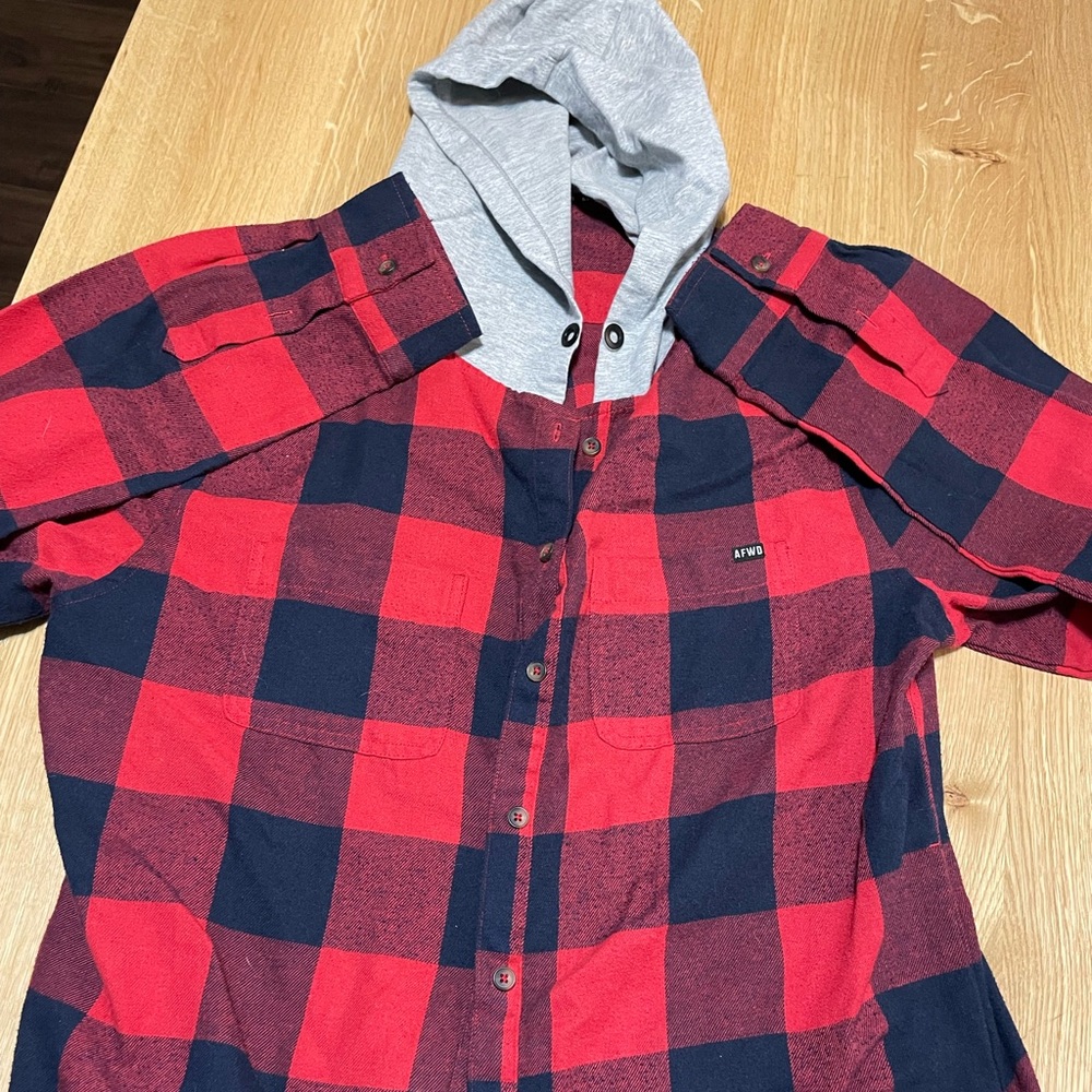 Alpha forward flannel